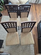 Krzesła tapicerowane 4 sztuki