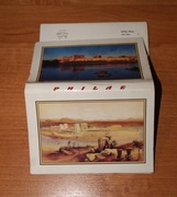 Pocztówki z Egiptu - Philae 2000 rok książeczka/harmonijka 18 sztuk nr. 1