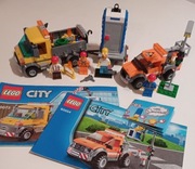 Lego City Wóz techniczny / ToiToi + Samochód naprawczy
