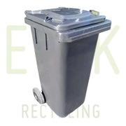 POJEMNIK NA ŚMIECI ODPADY POJEMNIKI 120L GRAFIT