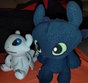 Czarna furia smok z bajki 