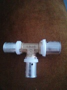 Trójnik, złączka do rur Pex 16x20x16