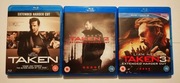 Taken 1,2,3 Liam Neeson trilogy kolekcja filmów Blu-ray ANG wyd. UK