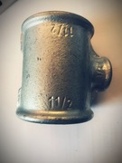 Trójnik ocynk 6/4x1/2x6/4 dn 40/15