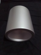 Szara Owalna Lampa Sufitowa Nowodvorski śr 18cm