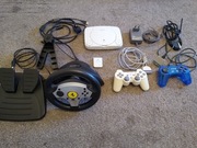 Konsola PS One super stan kierownica Thrustmaster Ferrari zestaw