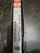 Kaseta vhs- Commander,Brathers In War