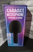 Mikrofon karaoke z Bluetooth z efektami dźwiękowymi Czarny