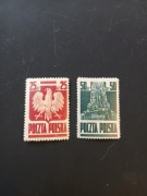 Fi 342-343* czyste, z podlepką. Rok emisji 1944