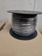Przewód drut DY 1,5mm H07V-U 450/750V czarny bębenek 500metrów
