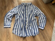 Bonmarche duża lniana koszula 20 len wiskoza