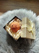 Róże z glinką czerwoną kula do kąpieli LittleLove Spa