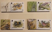 W. Brytania ( JERSEY) 2004  Mi 1143-6  ptak owady  idealna seria