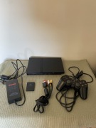 Konsola Slim PS2 Black. PAL. Czytaj opis do końca.