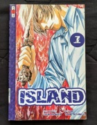 Manga komiks ISLAND tom 1 bdb stan. Wiek 18+