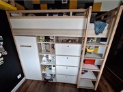 Meble dziecięce VOX łóżko piętrowe, komoda, biurko