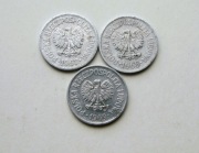 5 # Zestaw 10 gr groszy 1967,1968,1969   od 1 zł