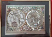 Replika mapy świata Totlus Terrarum Orbis