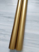 Folia samoprzylepna złota. Wyprzedaż - różne kolory i długości. Niska cena!