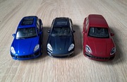 Porsche trzy piękne modele w skali 1:34 firmy Welly