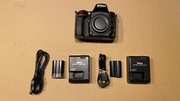 Nikon D610 (body) + 2 ładowarki i 2 baterie