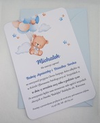 Zaproszenie na chrzest 