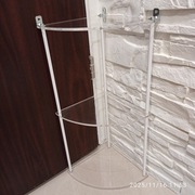 półka wisząca plexi, pleksi, do łazienki, pod prysznic, do biura, do domu