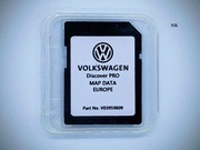 Karta SD - aktualizacja map Volkswagen MIB2 EU 2026