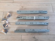 Prowadnice do szuflad z domykiem