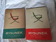 Czesław Kosiński Rysunek zawodowy w meblarstwie tom I i II 