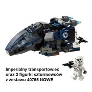 LEGO Star Wars 40755 Imperialny transportowiec + 3 figurki szturmowców NOWE