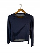 Bluza damska Nike niebieska z dużym logiem S