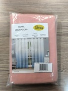 Firana z Woalu Ombre pastelowy róż Gradient 145x250 2szt