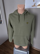 Lyle & Scott bluza męska z kapturem M kangurka oliwkowa jasna zieleń 