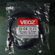 VEOZ - połączeniowy MAŁY JACK 3,5mm (stereo) 3,0m ''VE-2230'' - NOWY
