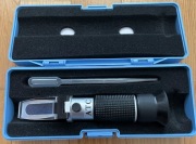 Refraktometr pomiar BLG miernik alkocholu do piwa wina BRIX