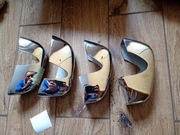 Jaguar E-Type III - Kły do zderzaków, 4 szt, nowe, chrom