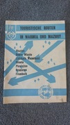 In Warmia und Mazury Informacja turystyczna w języku niemieckim 1972