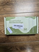 Kołki do mocowania membrany przeciw chwastom Velway