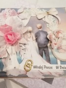 Kartka z okazji ślubu w pudełeczku