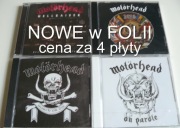 MOTORHEAD Hellraiser / 1916 / March or Die / On Parole 4cd NOWE w FOLII