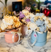 Flowerbox ze świec sojowych 