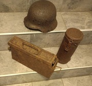 Niemiecki zestaw hełm!