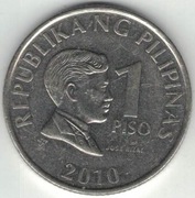 Filipiny 1 piso peso 2010 - 24 mm - nr 2