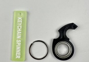 Key spinner breloczek czarny 