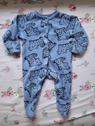 Pajacyk unisex r. 62 0-3 mies, Nutmeg