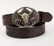 Pasek skórzany Długość 110 cm