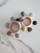 Gryzak silikonowy ring 