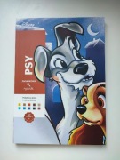 Kolorowanka antystresowa art therapy Disney - Psy