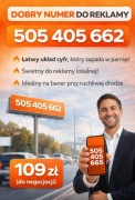 505 405 662 złoty numer Orange